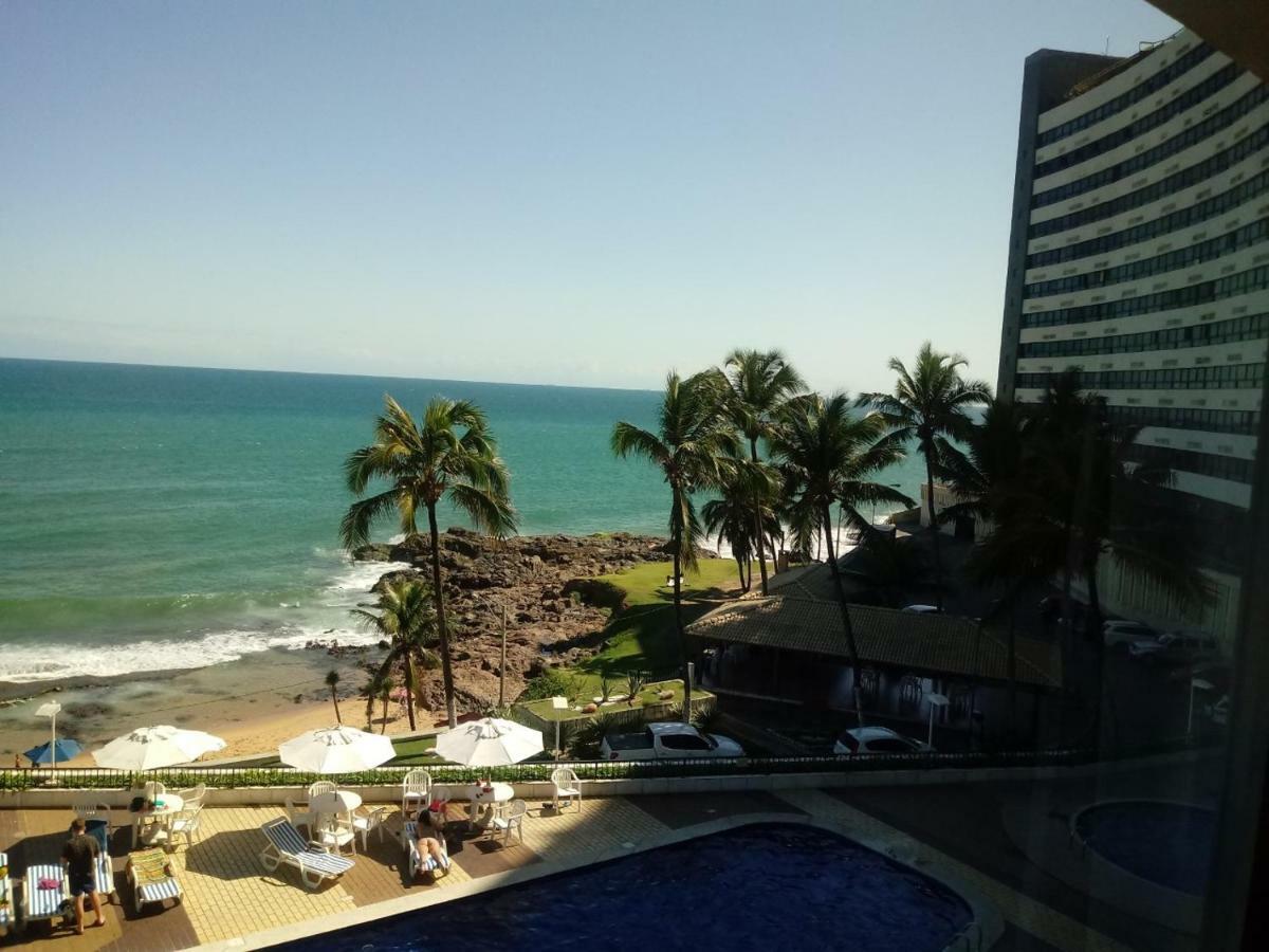 Apart Hotel Frente Mar Em Ondina Salvador de Bahía Exterior foto